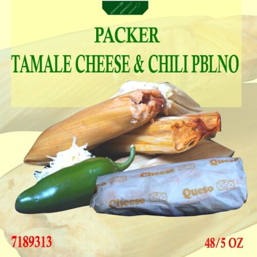 Packer Tamale – Cheese And Chili Pblno